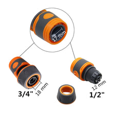 Load image into Gallery viewer, 180° Rotatable Quick Connector 1/2" 3/4" Water Pipe Fast Access Coupling Joint Garden Agriculture Greenhouse Irrigation Fittings

