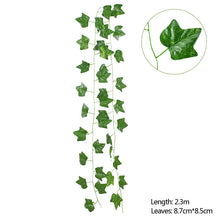 Load image into Gallery viewer, 180cm Fake Ivy Wisteria Flowers Artificial Plant Vine Garland for Room Garden Decorations Wedding Arch Baby Shower Floral Decor
