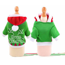 Load image into Gallery viewer, WWHH Christmas Dog Clothes For Dogs Coat Sweatshirt Funny Christmas Costume Winter
