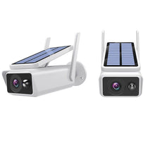 Load image into Gallery viewer, Wireless WiFi Solar Rechargeable Battery Camera Outdoor Rainproof Remote Control Low Power Infrared Night Vision
