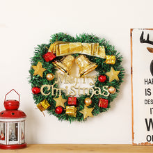 Load image into Gallery viewer, Christmas Decorations 30cm Christmas Wreath Artificial Wreath Door Hanging Showcase Tool Background Christmas Tree Accessories
