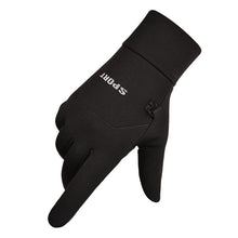 Load image into Gallery viewer, Men's Korean-Style Touch Screen Warm Waterproof Non-Slip Custom Logo Wholesale Outdoor Sports Riding Gloves
