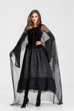 Load image into Gallery viewer, Halloween Costume Cosplay Demon Parent-Child Vampire Bride Cloak Ghost Festival Witch Clothes Stage Wear
