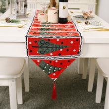 Load image into Gallery viewer, New Christmas Decoration Supplies Knitted Fabric Table Runner Creative Christmas Tablecloth Dining-Table Decoration Home Dress up
