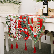 Load image into Gallery viewer, New Christmas Decoration Supplies Knitted Fabric Table Runner Creative Christmas Tablecloth Dining-Table Decoration Home Dress up

