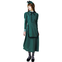 Load image into Gallery viewer, Halloween Cosplay Clothing Lace Turtleneck Bat Maid Costume Dress Personalized Gothic Style Dress Western Dress
