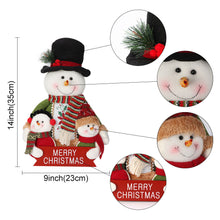 Load image into Gallery viewer, Christmas Decoration Supplies Home Decoration Christmas Gift Santa Claus Snowman Ornaments
