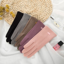 Load image into Gallery viewer, Touch Screen Riding Windproof Fleece Thick Soft and Comfortable Driving Snow Fashion Gloves
