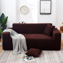 Load image into Gallery viewer, Solid Color Four Seasons Universal Sofa Slipcover Nordic Fashionable Knitted Stretch All-Inclusive Sofa Cover Dustproof Sofa Cushion
