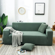 Load image into Gallery viewer, Solid Color Four Seasons Universal Sofa Slipcover Nordic Fashionable Knitted Stretch All-Inclusive Sofa Cover Dustproof Sofa Cushion
