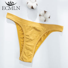 Load image into Gallery viewer, Seamless Knickers Cotton Crotch Briefs Women Sexy Thongs Panties Lady G-String Low Waist Biniki
