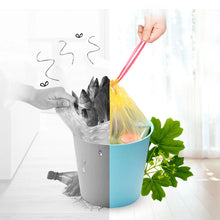Load image into Gallery viewer, 19pcs/roll Household Thicken Refuse Bag Portable Draw String Bags Plastic Rubbish Bags Office Home Hotel Waste Cleaning Tool
