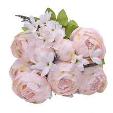 Load image into Gallery viewer, 1Bunch Artificial Peony Flowers Silk Fake Flowers Wedding Party Home Decoration
