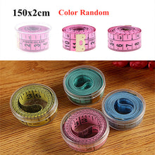 Load image into Gallery viewer, 1PC 60in 150cm Body Measuring Ruler Sewing Tailor Tape Measure Mini Soft Flat Ruler Centimeter Meter Sewing Measuring Tape
