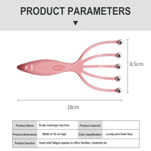 Load image into Gallery viewer, 2PC/set  Head Scalp Massager Neck Body Anti itching Flexible Massage Steel Ball Scalp Stress Relief Spa Healing Massager Brush Health
