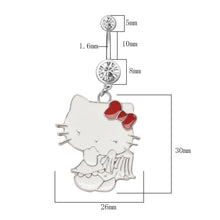 Load image into Gallery viewer, 1PC Rabbit Creativity Belly Button Ring Navel Piercing Ring Cartoon Cat Navel Button Piercings for Women Girls Body Jewelry Gift
