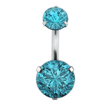 Load image into Gallery viewer, 1PC Steel Belly Button Rings Crystal Piercing Navel Heart Style Navel Piercing Earring Belly Piercing Sexy Body Jewelry Ombligo
