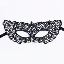 Load image into Gallery viewer, Black Women Sexy Lace Eye Mask Party Masks For Masquerade Halloween Venetian Costumes Carnival Mask For Anonymous Mardi
