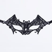 Load image into Gallery viewer, Black Women Sexy Lace Eye Mask Party Masks For Masquerade Halloween Venetian Costumes Carnival Mask For Anonymous Mardi
