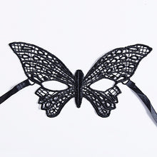 Load image into Gallery viewer, Black Women Sexy Lace Eye Mask Party Masks For Masquerade Halloween Venetian Costumes Carnival Mask For Anonymous Mardi
