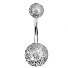 Load image into Gallery viewer, 1PCS Crystal Belly Button Ring 14G Heart Belly Piercing Dangle Flower Navel Piercing Rose Gold Sexy Navel Bar Cute Belly Ring
