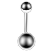 Load image into Gallery viewer, 1PCS Crystal Belly Button Ring 14G Heart Belly Piercing Dangle Flower Navel Piercing Rose Gold Sexy Navel Bar Cute Belly Ring
