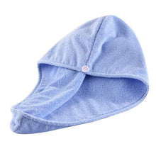 Load image into Gallery viewer, 1pc Bathing Towel Cap Hat Microfibre Super Absorbent Water Ultra Soft Durable Hair Drying Wrap Cloth Quick Dry Hair 60cm * 25cm
