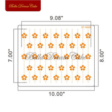 Load image into Gallery viewer, 9pcs/set Geometric Pattern Cookies Stencil Children DIY Drawing Stencil Template Cream Cake Mold Cake Decorating Tool Bakeware
