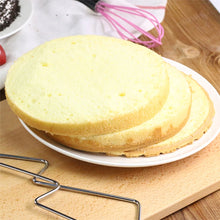 Load image into Gallery viewer, 1PC Double Line Cake Cut Slicer Adjustable Stainless Steel Device Cake Decorating Mold DIY Bakeware Kitchen Cooking Tool

