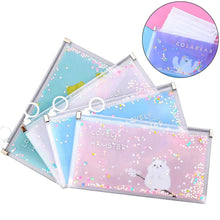 Load image into Gallery viewer, 1Pc Mask Storage Bag Portable PP Face Mask Holder Dustproof Zip Pouch Mask Pollution-Free Save Bags Bills Files Bag Pencil Bags
