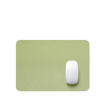 Load image into Gallery viewer, 1pc PU Leather Mouse Pad Simple Solid Color Waterproof Desk Pad Kawaii Oversized Computer Accessories Office Supplies
