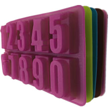 Load image into Gallery viewer, 1PC Silicone Numbers Chocolate Mold Cookies Cold 3D Digital Shape Fondant Cake Baking Jelly Candy Pastry DIY Decorating Tools
