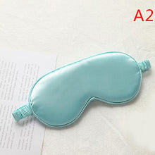 Load image into Gallery viewer, 1Pc Eyeshade Sleeping Eye Mask Cover Eyepatch Blindfold Solid Portable New Rest Relax Eye Shade Cover Soft Pad
