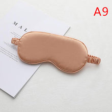 Load image into Gallery viewer, 1Pc Eyeshade Sleeping Eye Mask Cover Eyepatch Blindfold Solid Portable New Rest Relax Eye Shade Cover Soft Pad
