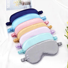 Load image into Gallery viewer, 1Pc Eyeshade Sleeping Eye Mask Cover Eyepatch Blindfold Solid Portable New Rest Relax Eye Shade Cover Soft Pad

