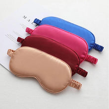 Load image into Gallery viewer, 1Pc Eyeshade Sleeping Eye Mask Cover Eyepatch Blindfold Solid Portable New Rest Relax Eye Shade Cover Soft Pad
