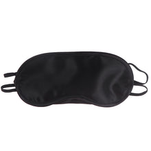 Load image into Gallery viewer, 1pc Sleeping Eye Mask Black Mask Travel Sleep Tools Bandage On Eyes Black Eye Shade Sleep Mask
