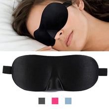 Load image into Gallery viewer, 1Pcs Portable 3D Sleep Mask Natural Sleeping Eye Mask Eyeshade Cover Shade Eye Patch Soft Blindfold Travel Eyepatch
