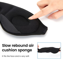 Load image into Gallery viewer, 1Pcs 3D Sleep Mask Natural Sleeping Eye Mask Eyeshade Cover Shade Eye Patch Women Men Soft Portable Blindfold Eyepatch

