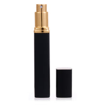 Load image into Gallery viewer, 1pcs 6 color Metal Case Glass Tank Perfume Bottle Aluminum Nozzle Spray Refillable Bottle Parfum Cosmetic Glass Container 12ml
