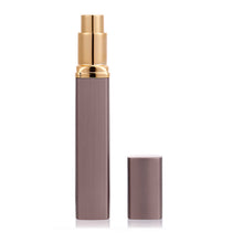 Load image into Gallery viewer, 1pcs 6 color Metal Case Glass Tank Perfume Bottle Aluminum Nozzle Spray Refillable Bottle Parfum Cosmetic Glass Container 12ml
