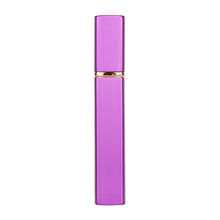 Load image into Gallery viewer, 1pcs 6 color Metal Case Glass Tank Perfume Bottle Aluminum Nozzle Spray Refillable Bottle Parfum Cosmetic Glass Container 12ml
