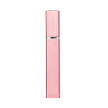 Load image into Gallery viewer, 1pcs 6 color Metal Case Glass Tank Perfume Bottle Aluminum Nozzle Spray Refillable Bottle Parfum Cosmetic Glass Container 12ml
