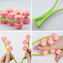 Load image into Gallery viewer, 1Pcs Flower Shape Facial Massager Roller Manual Face-lift Neck Slimming Relaxation  Anti Wrinkle Beauty Tools Skin Care Health
