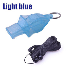 Load image into Gallery viewer, 1Pcs High Decibel Sports Referee Classic Whistle Basketball Volleyball Football Tennis Dolphin Plastic Whistle Whistle
