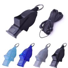 Load image into Gallery viewer, 1Pcs High Decibel Sports Referee Classic Whistle Basketball Volleyball Football Tennis Dolphin Plastic Whistle Whistle
