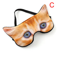 Load image into Gallery viewer, 1Pcs Cute 3D Sleeping Eye Mask Eyeshade Cover Shade Eye Patch Soft Portable Travel Animal Blindfold
