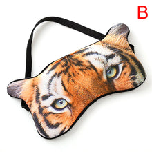 Load image into Gallery viewer, 1Pcs Cute 3D Sleeping Eye Mask Eyeshade Cover Shade Eye Patch Soft Portable Travel Animal Blindfold
