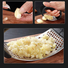 Load image into Gallery viewer, 1pc Manual Garlic Press Rocker Stainless Steel Garlic Crusher Garlic Mincer Presses Ginger Press Squeezer Kitchen Gadgets
