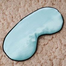 Load image into Gallery viewer, 1Pcs New Pure Silk Sleep Rest Eye Mask Padded Shade Cover Travel Relax Aid Blindfolds
